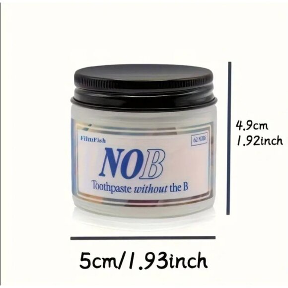 NoBs Whitening And Fresh Toothpaste Tablets - 62 Tablets - Picture 4 of 5